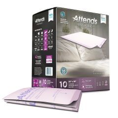 Attends® Premier Incontinence Underpads - Premium Overnight Protection