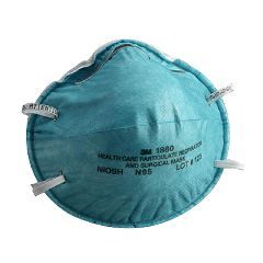 N95 Health Care Particulate Respirator and Surgical Mask  - Small - Case of 120