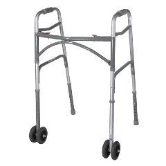 McKesson Aluminum/Steel Bariatric Folding Walker