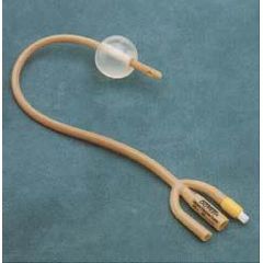 DOVER Silicone Elastomer-Coated Latex Foley Catheters, 3-Way