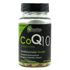 Nutrakey CoQ10 Vitamins and Minerals Supplement 60 Capsules - Each