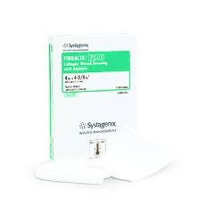 Fibracol Plus Collagen Wound Dressing with Alginate - 4 x 8 3/4
