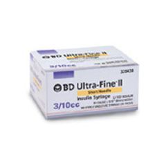 0.3 mL Insulin Syringe 31g x 5/16 Ultra-Fine II Needle