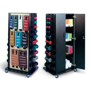 Multi-Purpose Weight Rack - 4 Sided W/ Weights