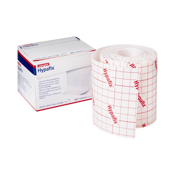 Dressing Retention Tape with Liner Hypafix® White 4 Inch X 10 Yard Nonwoven Polyester NonSterile - 1/RL
