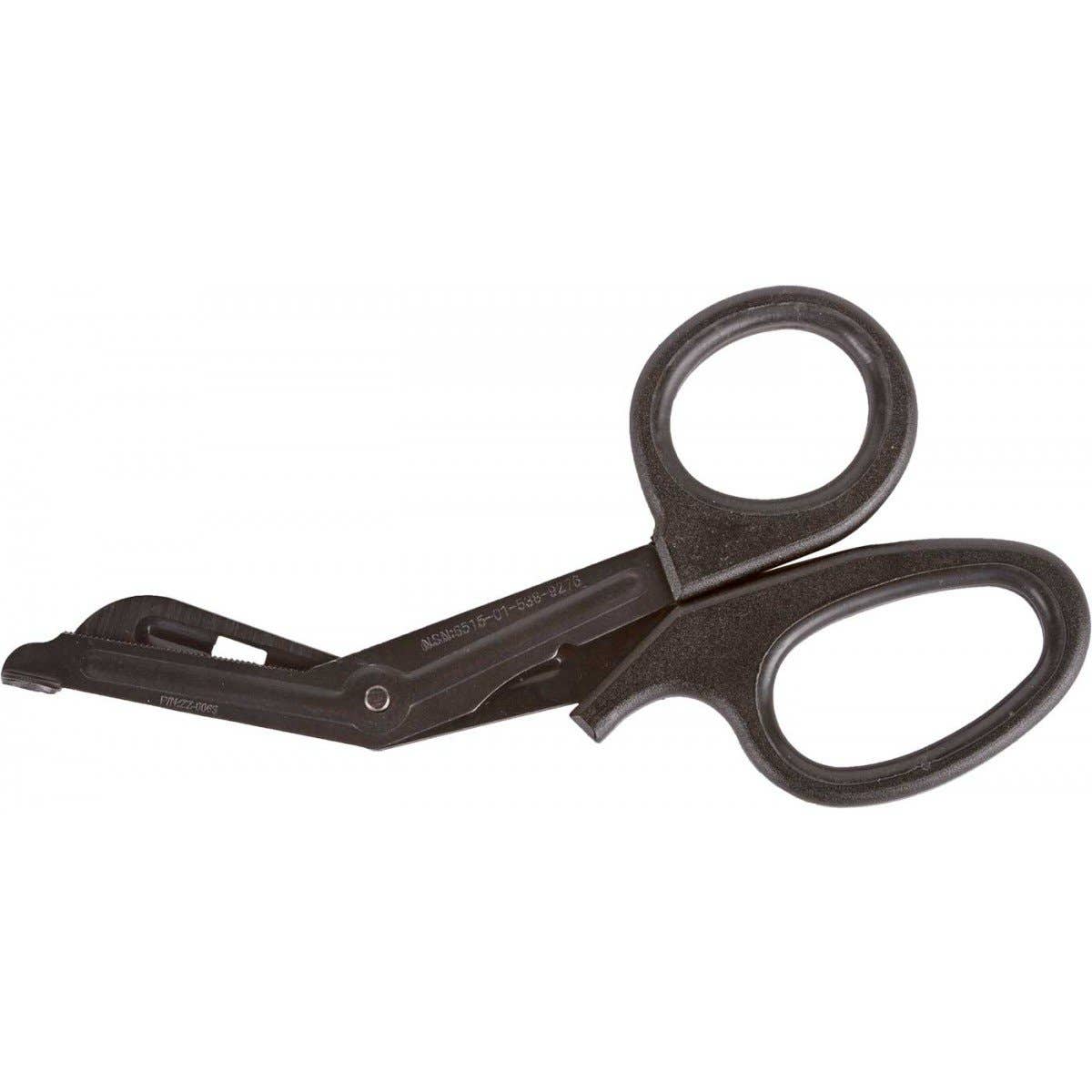 TraumaShearsNorthAmericanRescue7-1/4InchLengthSurgicalGradeStainlessSteelNonSterileFingerRingHandleAngledBluntTip/BluntTip-EA