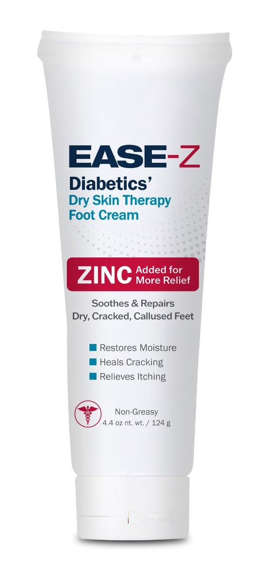 EASE-ZDiabeticsDrySkinTherapyFootCreamwithZinc4.4floz.Tube
