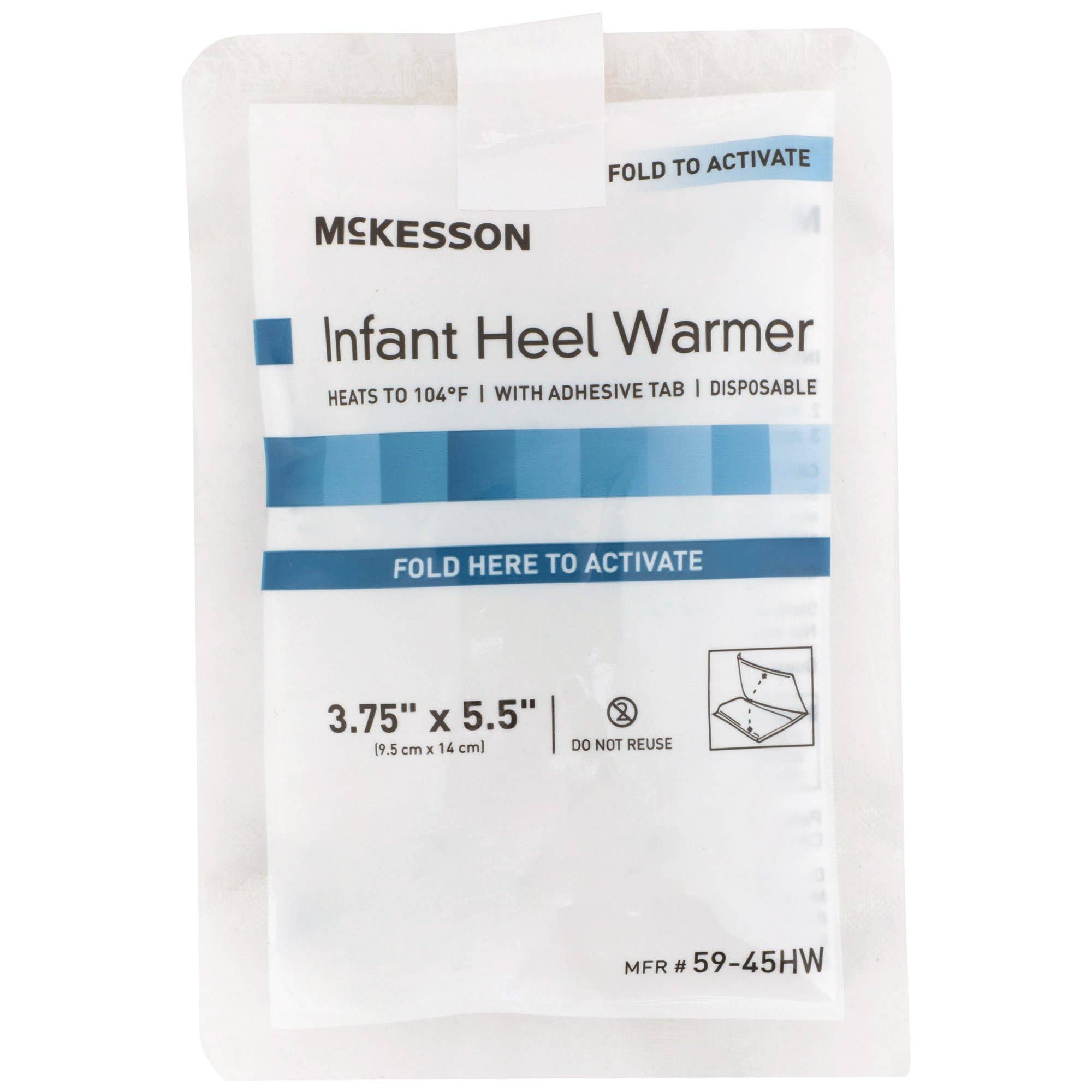 McKessonInfantHeelWarmer,3¾x5½Inch