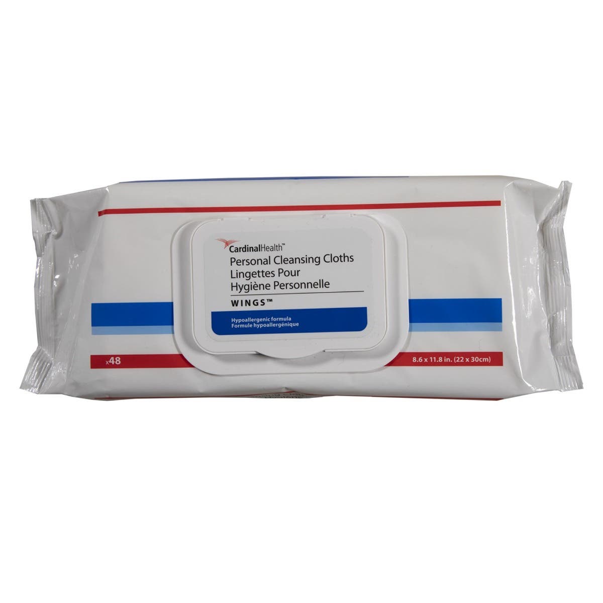 PersonalCleansingWipeCardinalHealth™Wings™SoftPackScented48Count