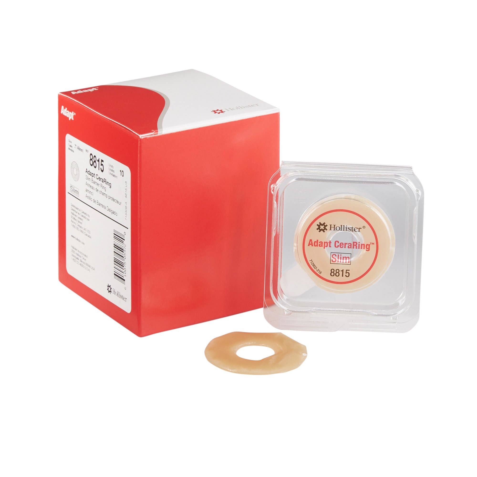 SkinBarrierRingAdaptCeraRingPrecut,StandardWearWithoutTapeWithoutFlangeUniversalSystem4.5mm2InchDiameter