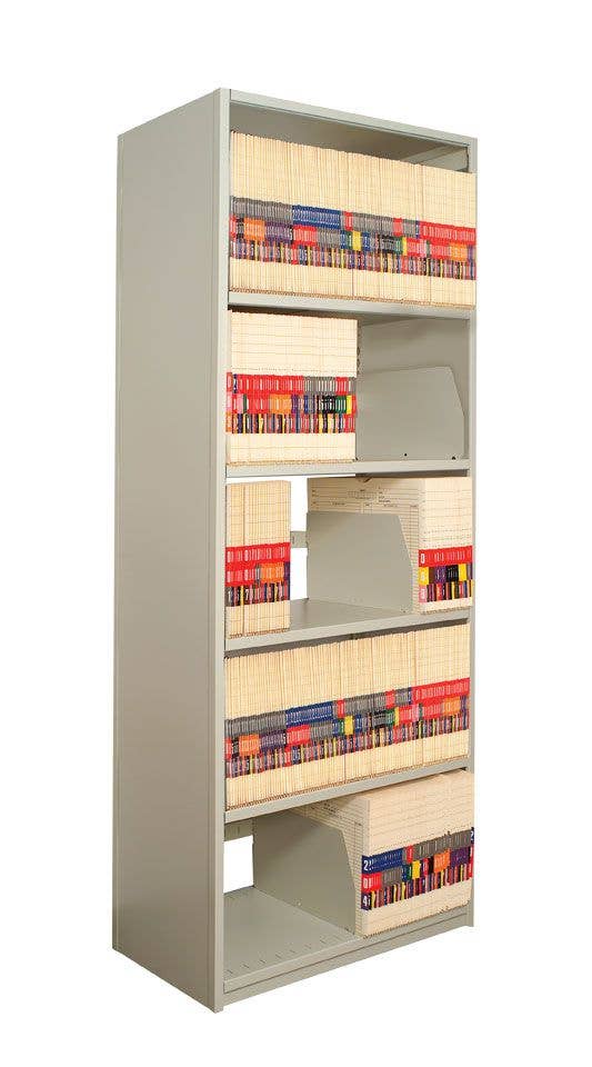 Datum 4Post X-Ray Starter 5 Adjust. Shelves 36"W