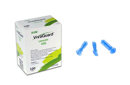 Able®Vivaguard®PhlebotomyLancet,100/BX