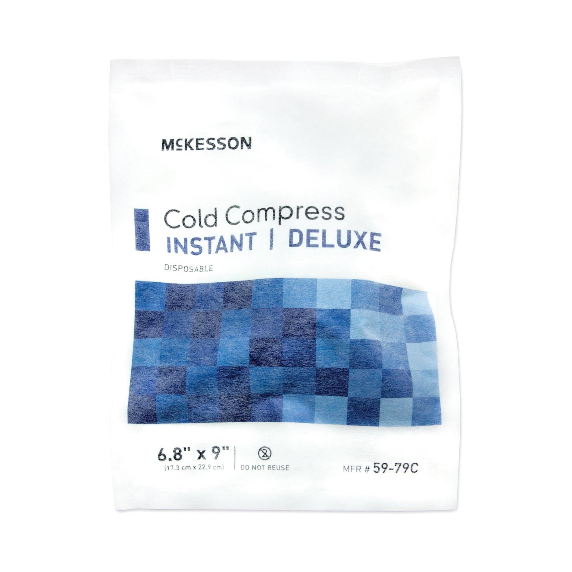 McKessonDeluxeGeneralPurposeSoftClothDisposableInstantColdPack