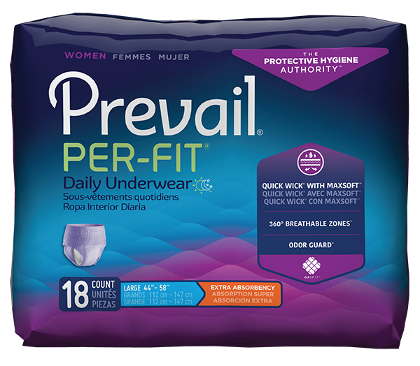 PER-FITWomensProtectiveUnderwear-ModerateAbsorbencyforIncontinence