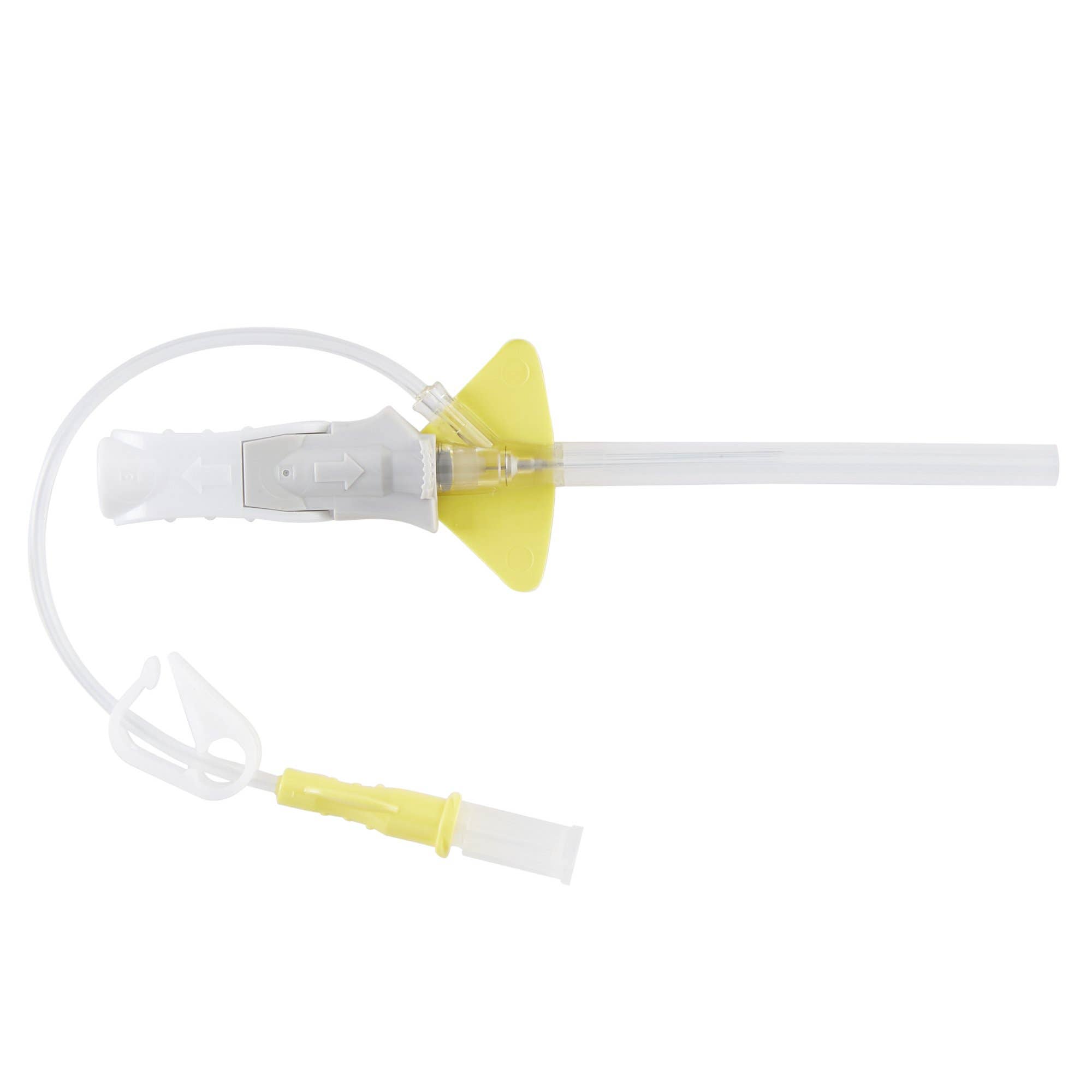 Closed IV Catheter Nexiva 24 Gauge 3/4 Inch Sliding Safety Needle