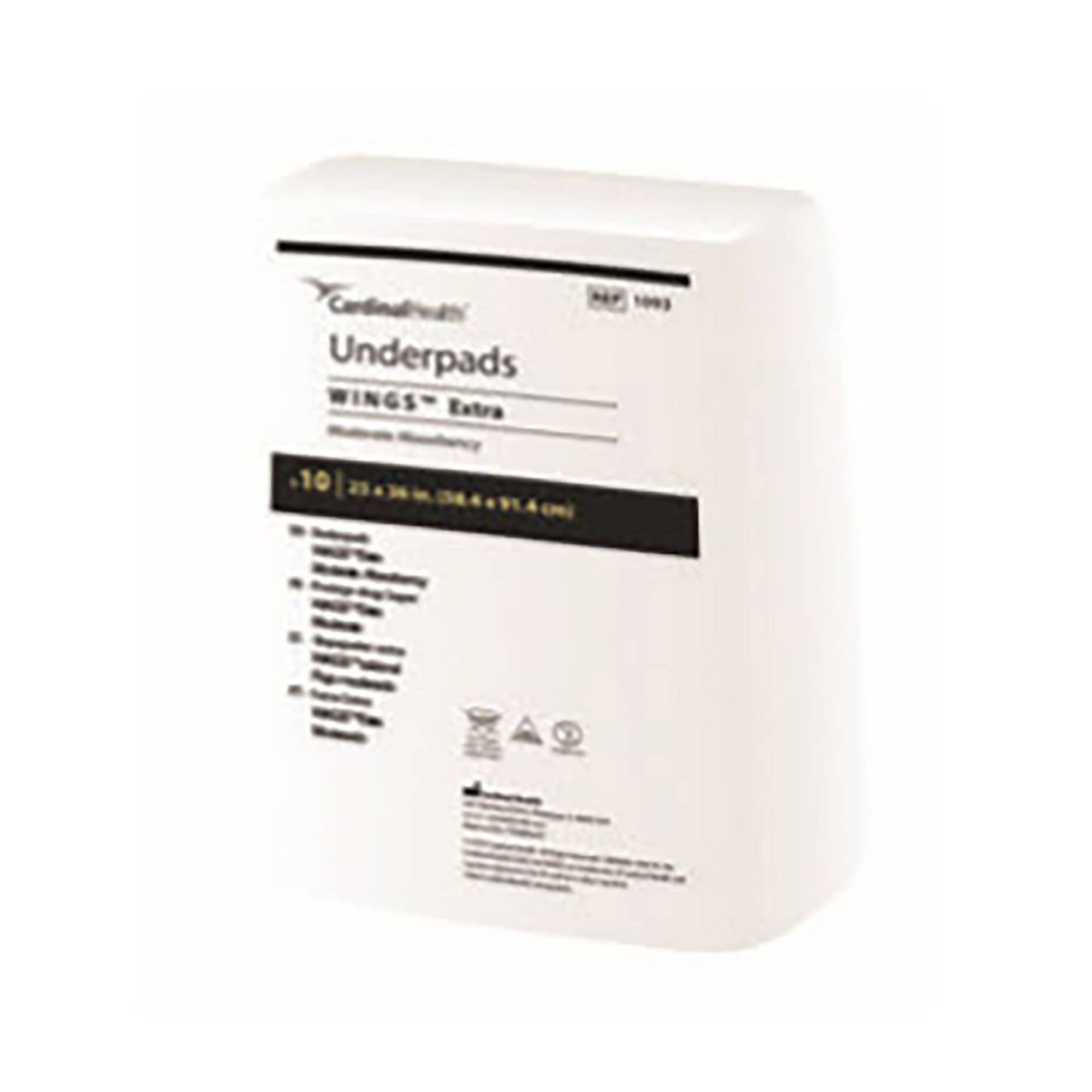 DisposableUnderpadSimplicityBasic23X36InchFluffLightAbsorbency-CS/150