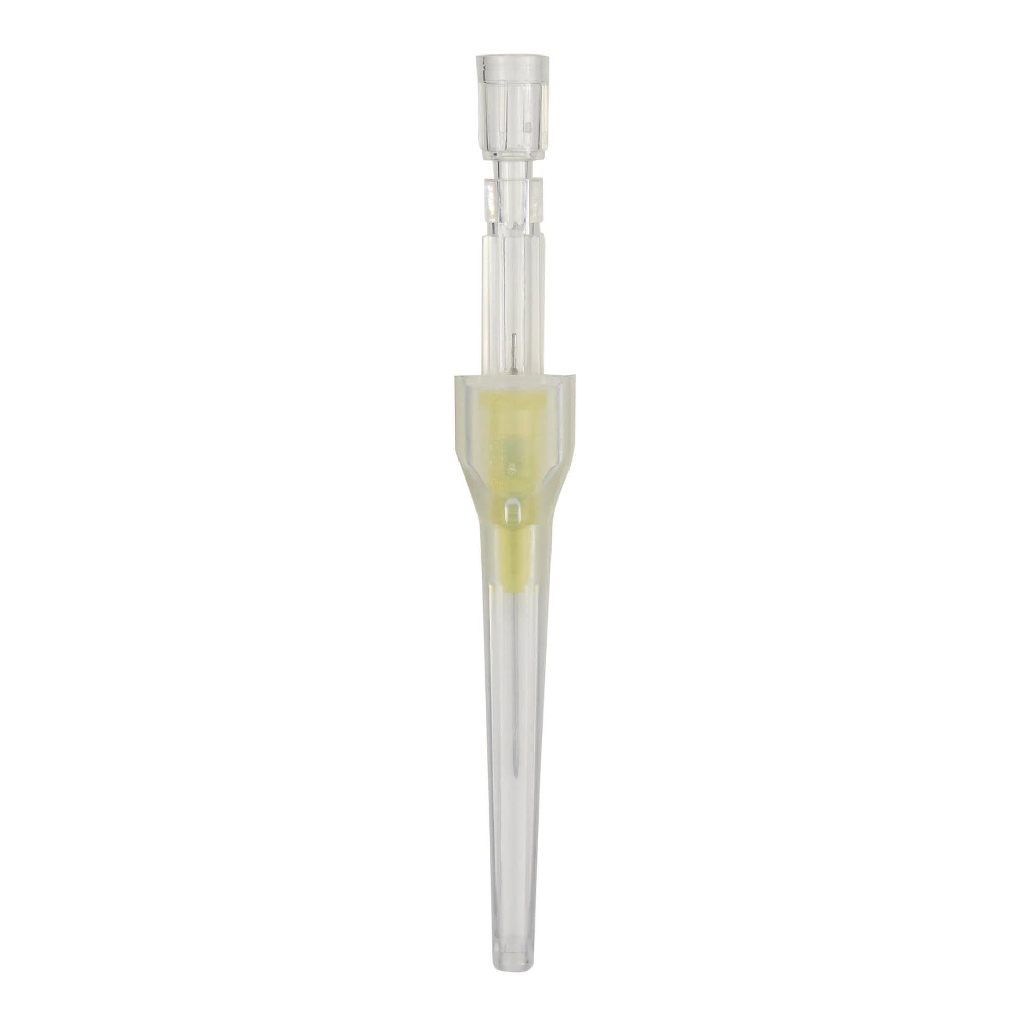 Peripheral IV Catheter Introcan Safety 24 Gauge 0.75 Inch Sliding Safety Needle