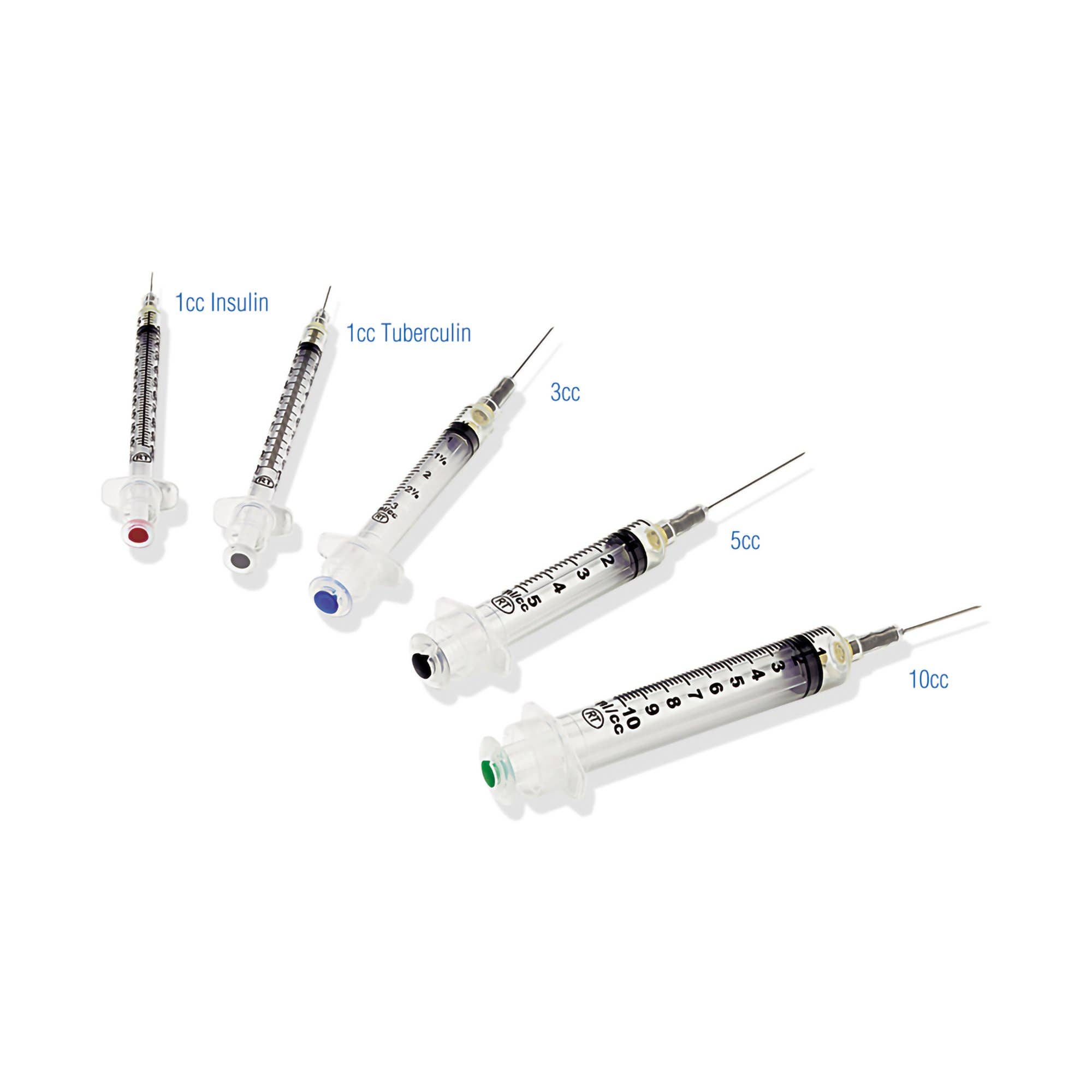 SafetyInsulinSyringewithNeedleVanishPoint1mL1/2Inch29GaugeRetractableSafetyNeedleRegularWall