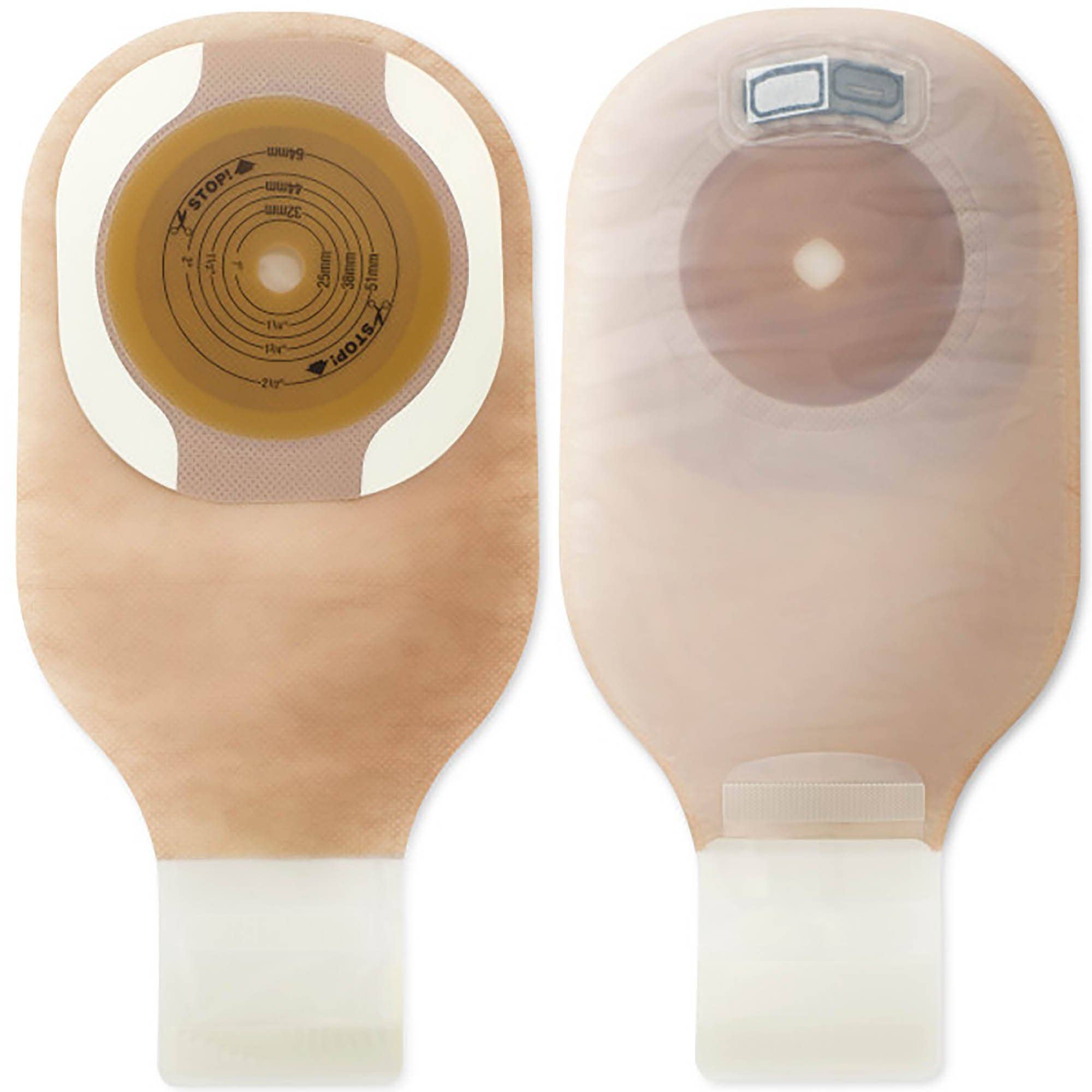 OstomyPouchPremierOne-PieceSystem12InchLengthSoftConvex,TrimtoFitDrainable