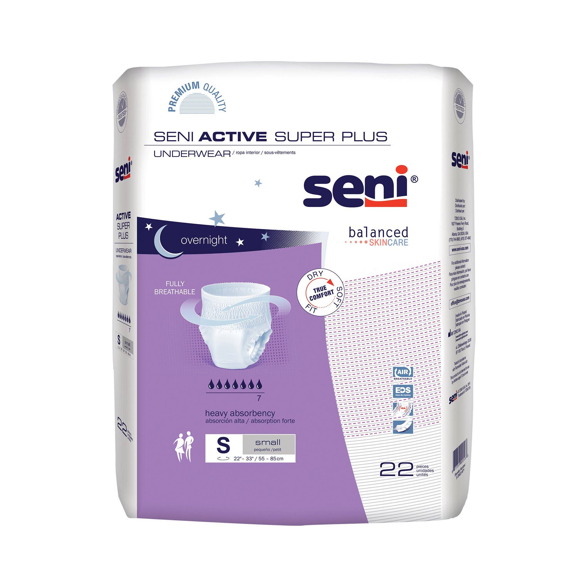 SeniActiveSuperPlusHeavyAbsorbentUnderwear