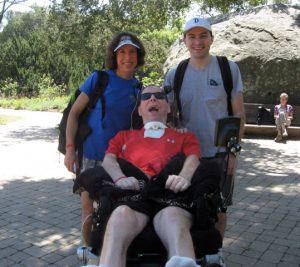 At the Santa Barbara Botanical Gardens