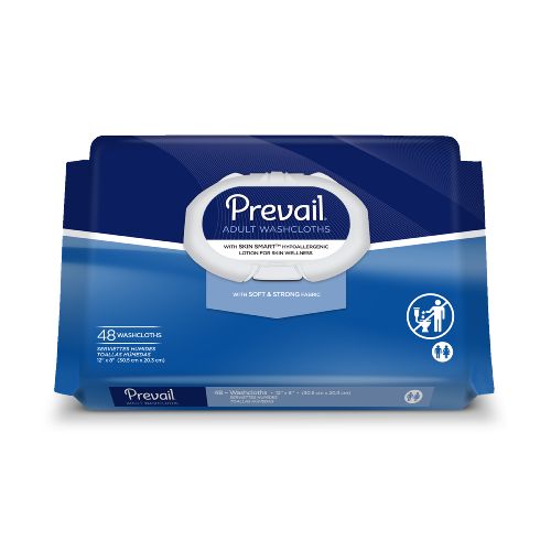 Prevail Disposable Washcloth Wipes