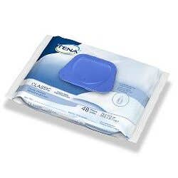 TENA Bathing Wipe Washcloths -7.9" x 12.5" Soft Pack