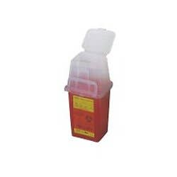 1.5 qt BD Sharps Collector - 9" x 4.5" x 4", Nestable - Each