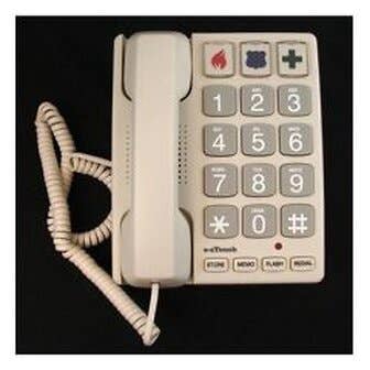 Cortelco Big Button Corded Phone - Each