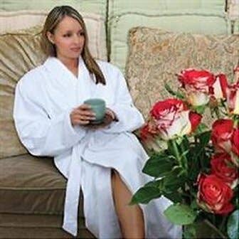 Dual Layer Microfiber Terry Lined Robe