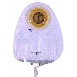 Assura 1-Piece Convex Light Multi-Chamber Urostomy Bag - Cut-to-Fit,  456 mL - Assura® Convex Light Multi-Chamber Urostomy Pouch Cut-to-fit 5/8 - 1 3/4" - Box of 10 - Box of 10