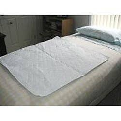 Underpad 34W X 36 L Inch Super Soaker 70% Polyester / 30% Rayon Reusable  - Dozen