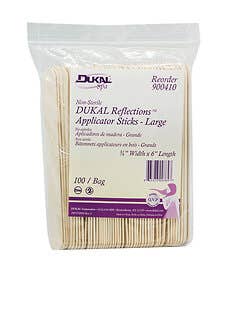 Dukal Wood Applicator Sticks 3/4" X 6" 100/Pk