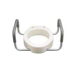 Premium Seat Riser with Removable Arms - Elongated - Premium Seat Riser with Removable Arms