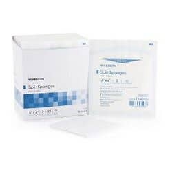 McKesson I.V. / Drain Split Dressing, 4 x 4"