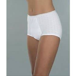 Wearever Women's Super Incontinence Panties White