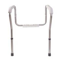 HealthSmart Adjustable Germ-Free Toilet Rails Safety Arms - Each