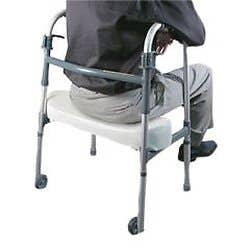 Walker rest seat