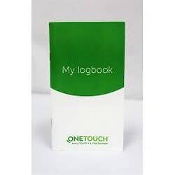 OneTouch Diabetes Logbook - Blood Sugar Log Sheets - Each