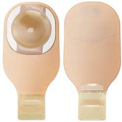 Ostomy Pouch Premier One-Piece System 12 Inch Length Flat, Trim to Fit Drainable BX/10