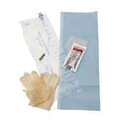 MMG Closed System PVC Coude Intermittent Catheter Kit
