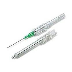 Peripheral PROTECTIV Safety lV Catheters - 22g 1" Blue
