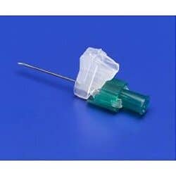 Monoject Safety Needle 18g x 1" - Safety Needle 18ga X 1 - Box of 50 - Box of 50