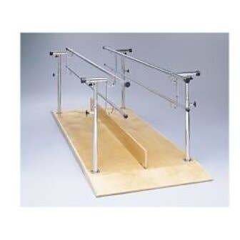 Divider board for parallel bars with platform, 12'