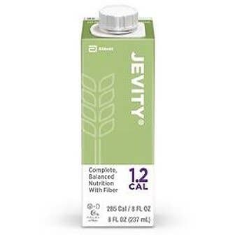 Jevity 1.2 CAL  - 8 oz carton - High Protein Nutrition with Fiber