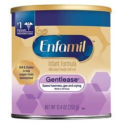 Enfamil Gentlease Powder Infant Formula, 12.4 oz. Can