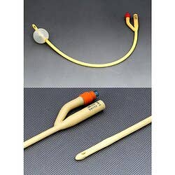 2-Way Siliconized latex foley catheters