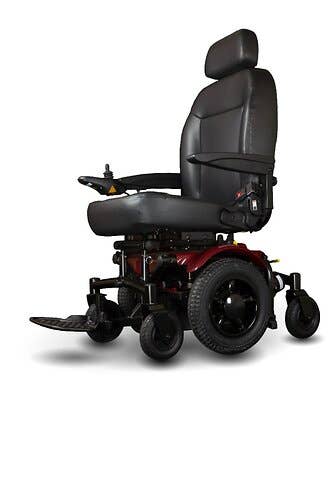 Shoprider 6 Runner 14" Heavy Duty Power Wheelchair - With Captain Seat