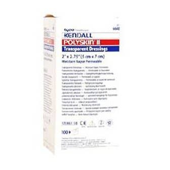 Polyskin II Transparent Dressing 2 x 2 3/4"