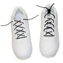 Elastic Shoe Laces With Cord-Lock